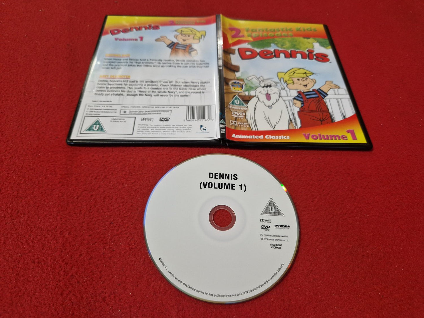 DENNIS VOLUME 1 till DVD