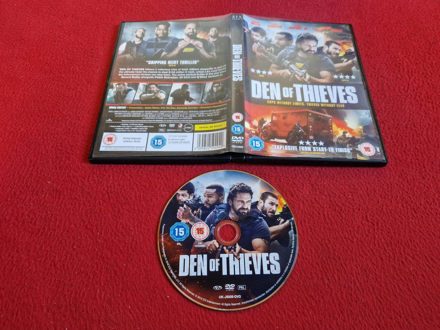 DEN OF THIEVES DVD