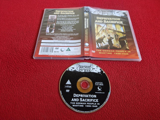 DEPRIVATION AND SACRIFICE THE GERMAN PEOPLE IN WARTIME 1939 - 1945 DVD