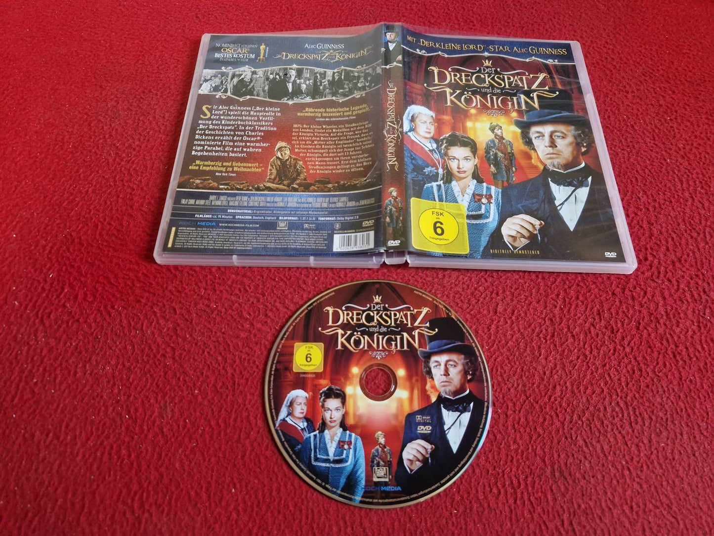 DER DRECKSPATZ UND DIE KÖNIGIN [ TYSK UTGÅVA - TYSKT el ENG TAL ] DVD