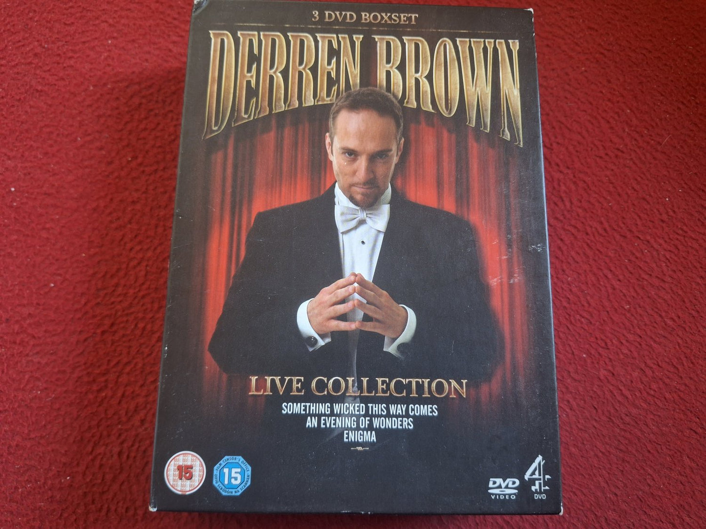 DERREN BROWN LIVE COLLECTION BOX DVD