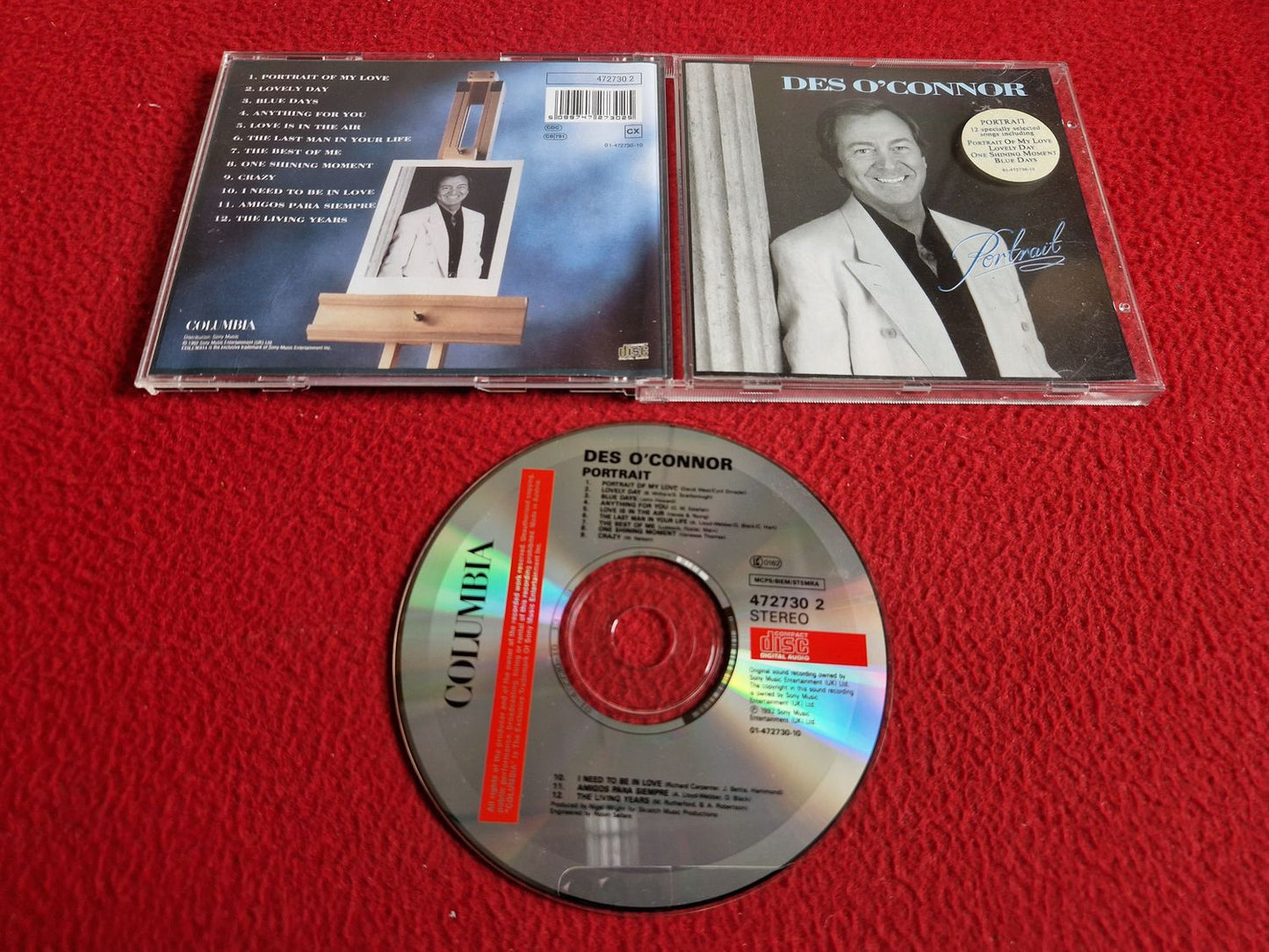 DES O'CONNOR PORTRAIT CD