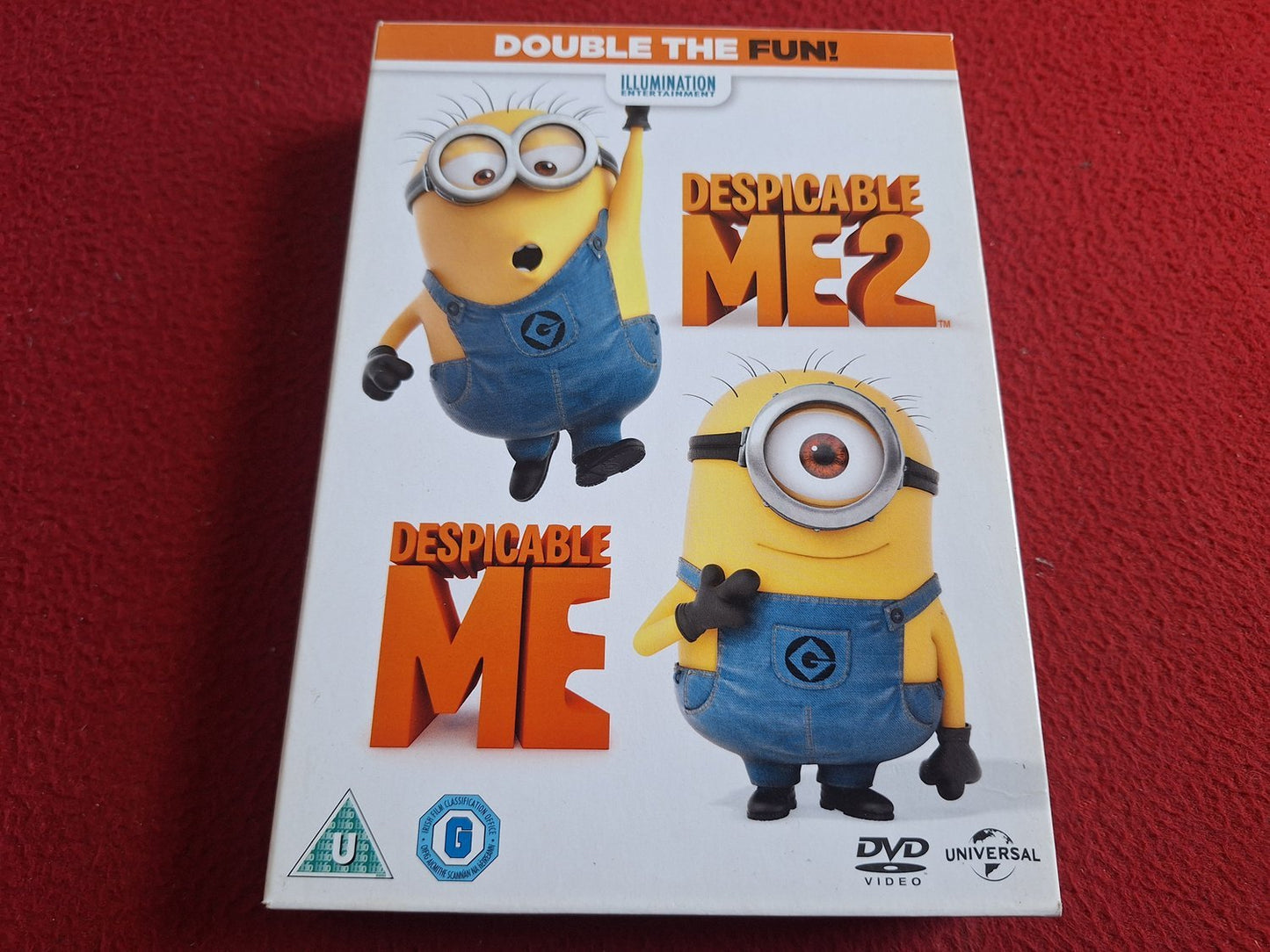 DESPICABLE ME 1 & 2 BOX DVD
