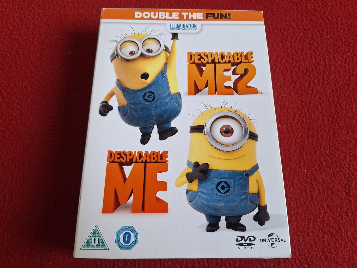 DESPICABLE ME 1 & 2 BOX DVD