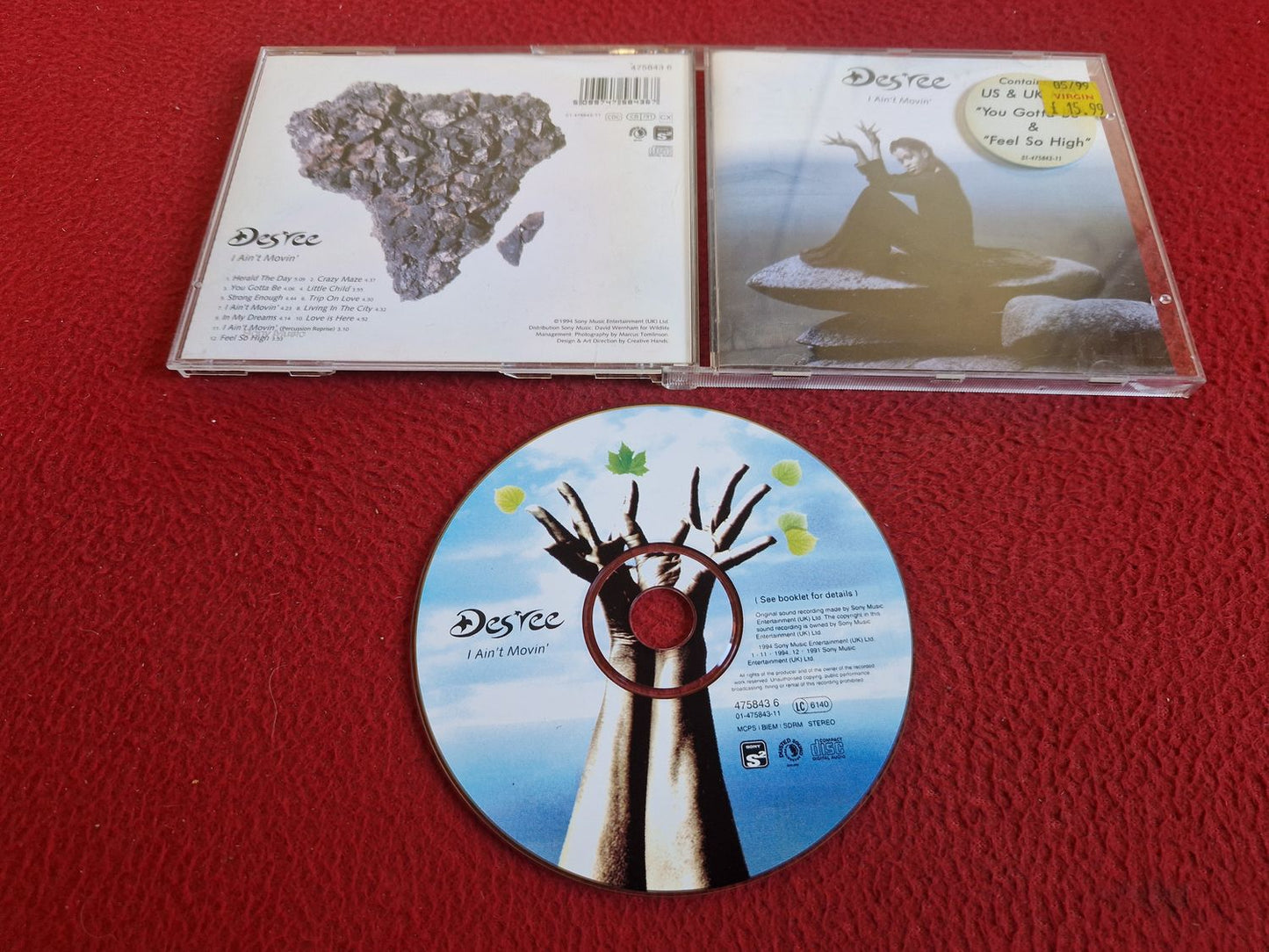 DES'REE I AIN'T MOVIN' CD