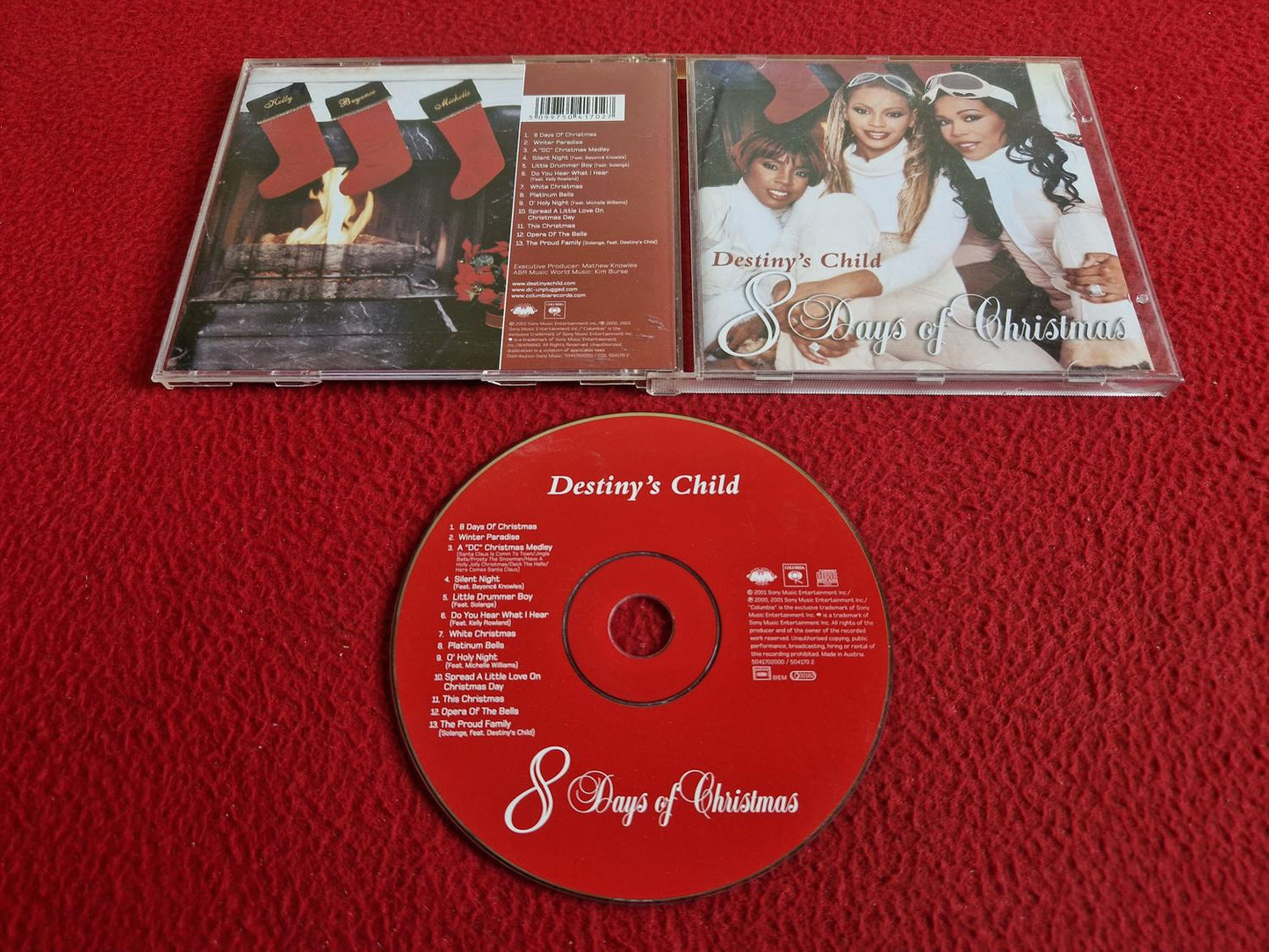 DESTINY'S CHILD 8 DAYS OF CHRISTMAS CD