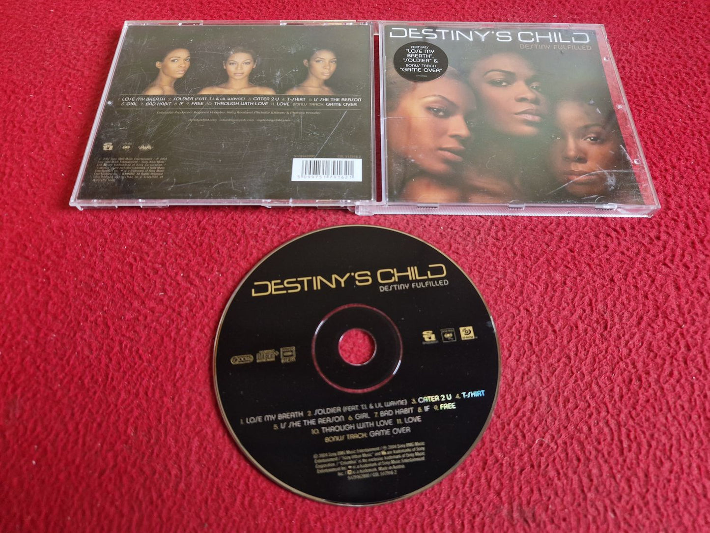 DESTINY'S CHILD DESTINY FULFILLED CD