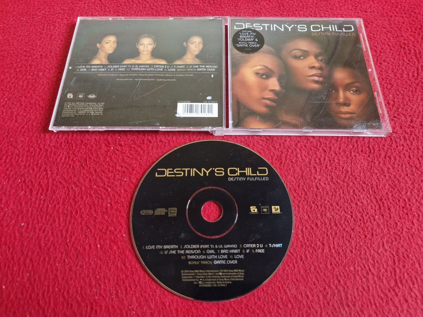 DESTINY'S CHILD DESTINY FULFILLED CD
