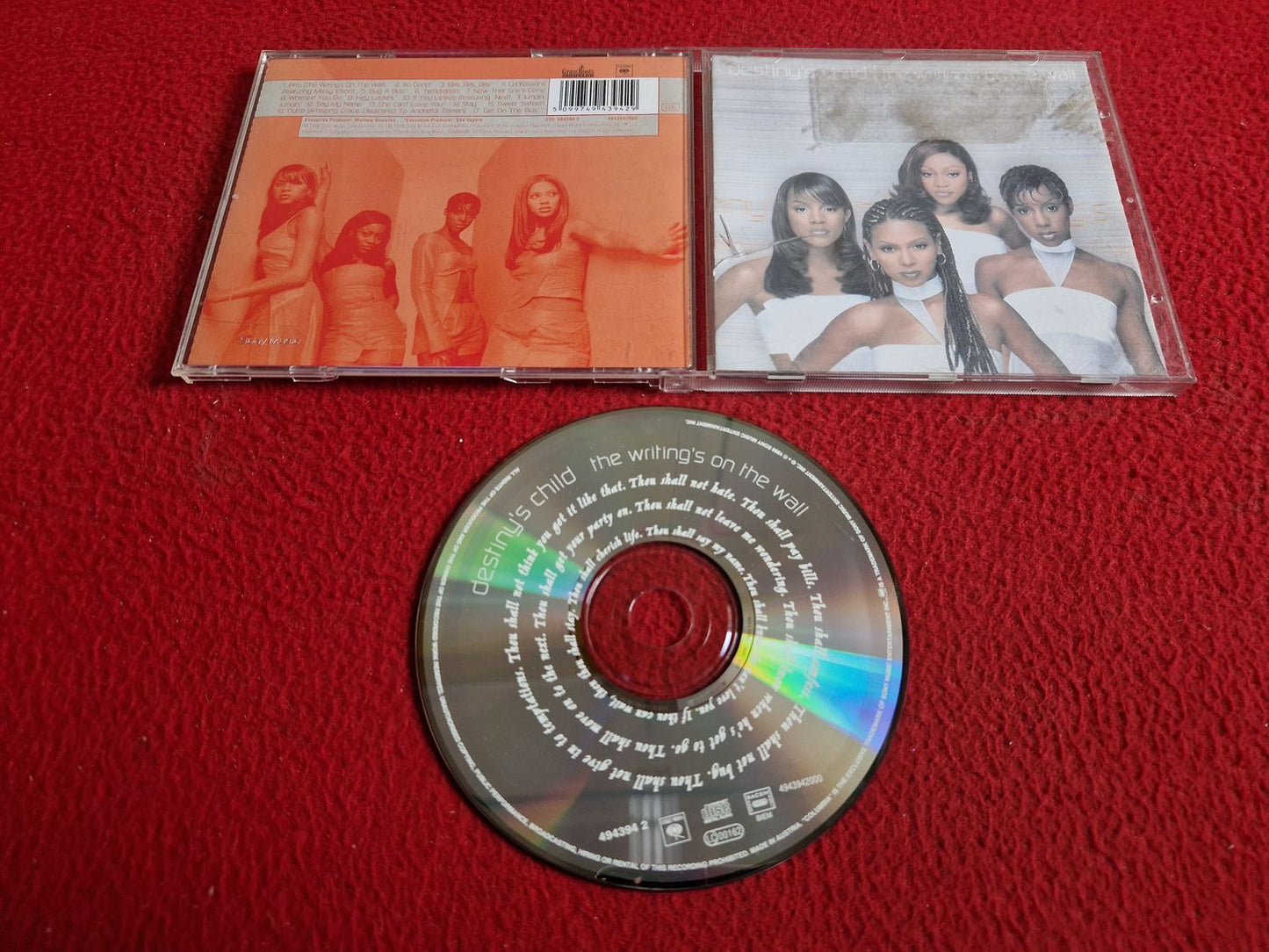 DESTINY'S CHILD THE WRITING'S ON THE WALL CD