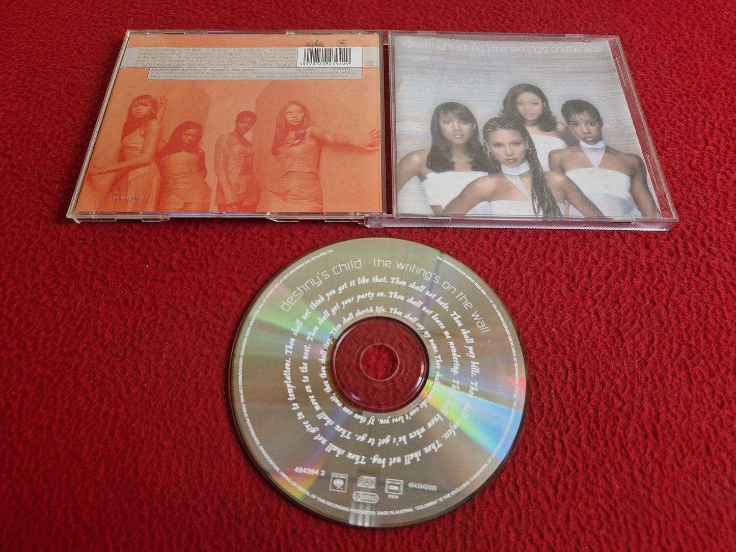 DESTINY'S CHILD THE WRITING'S ON THE WALL CD