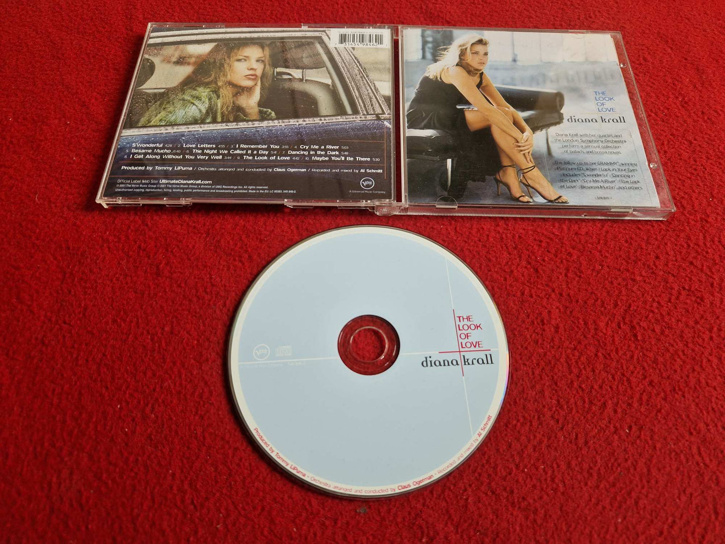 DIANA KRALL THE LOOK OF LOVE CD