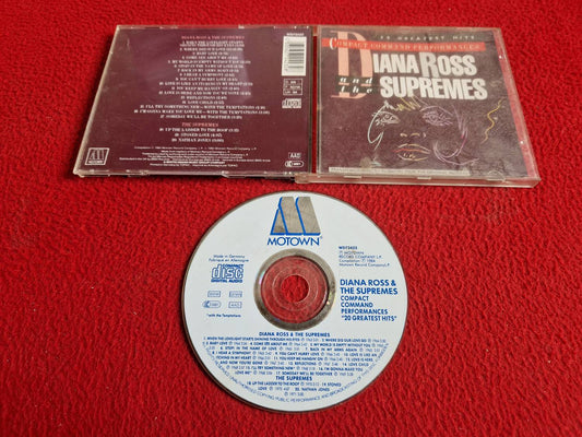 DIANA ROSS AND THE SUPREMES 20 GREATEST HITS CD