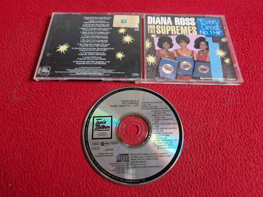 DIANA ROSS AND THE SUPREMES EVERY GREAT NO. 1 HIT CD