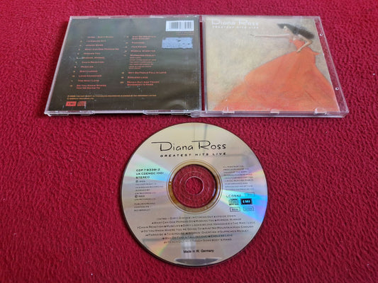 DIANA ROSS GREATEST HITS LIVE CD