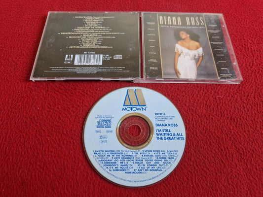DIANA ROSS I'M STILL WAITING & ALL THE GREAT HITS CD