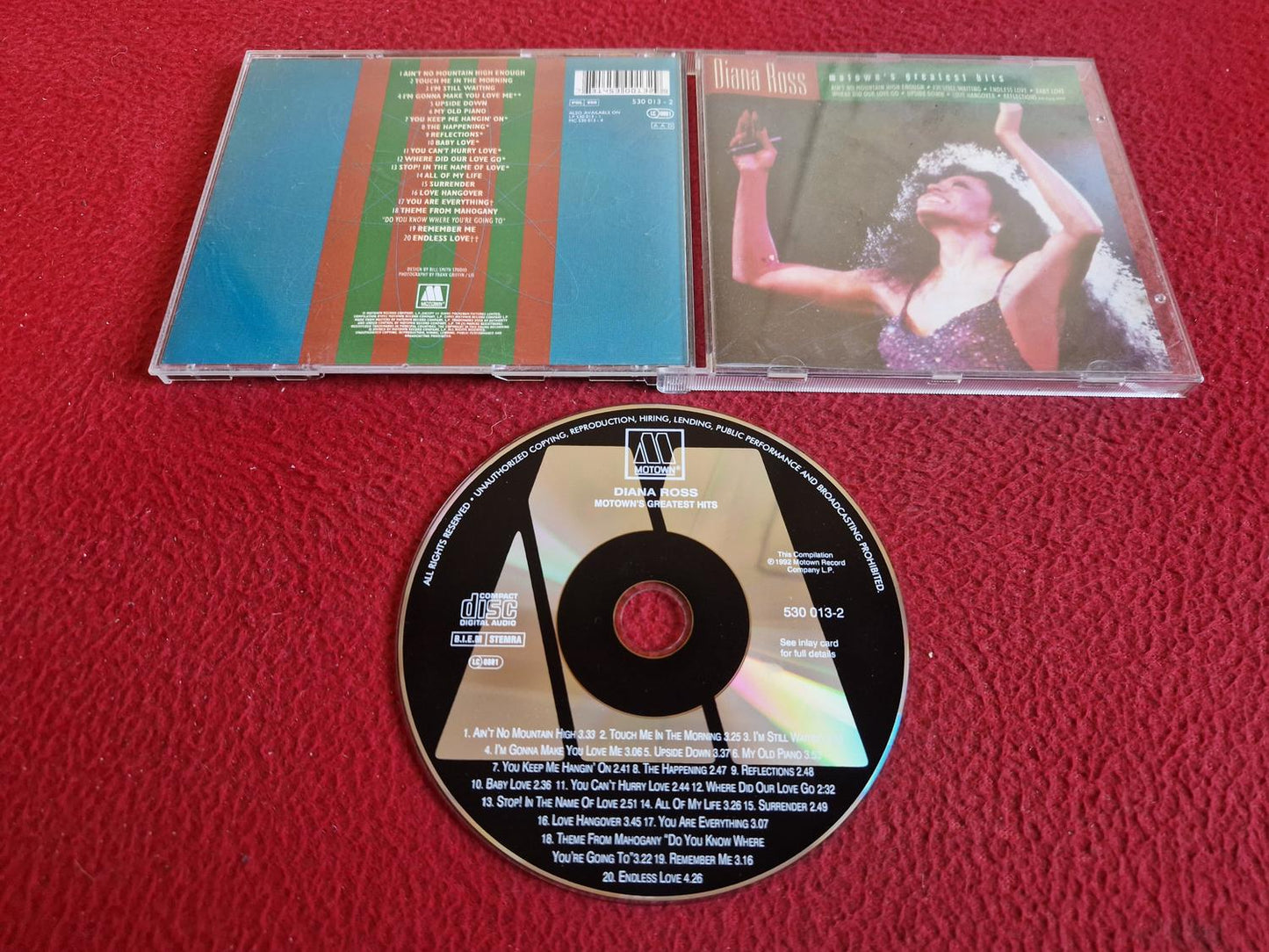 DIANA ROSS MOTOWN'S GREATEST HITS CD