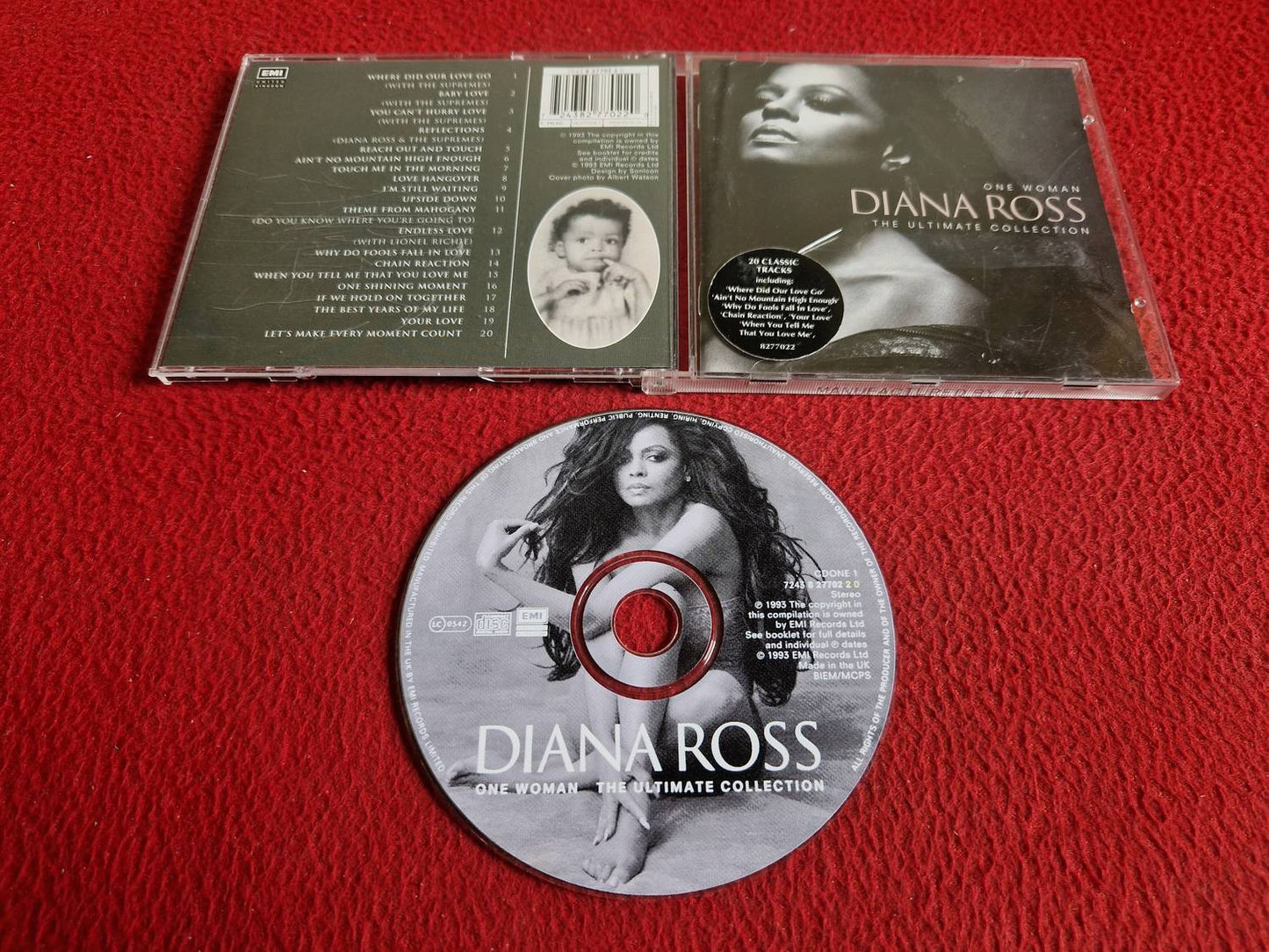 DIANA ROSS ONE WOMAN THE ULTIMATE COLLECTION CD