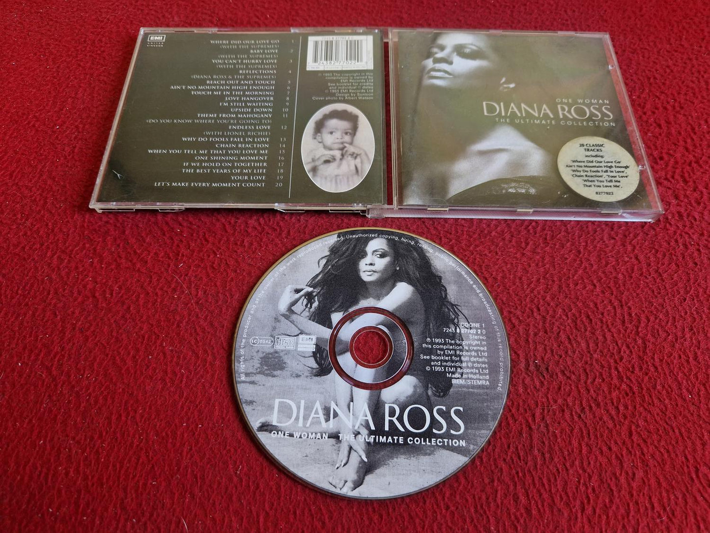 DIANA ROSS ONE WOMAN THE ULTIMATE COLLECTION CD