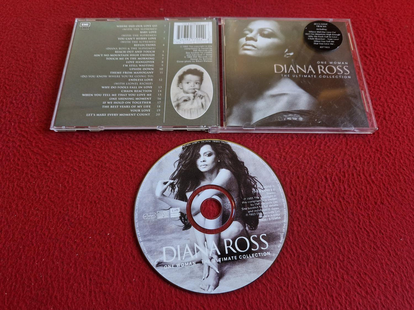 DIANA ROSS ONE WOMAN THE ULTIMATE COLLECTION CD
