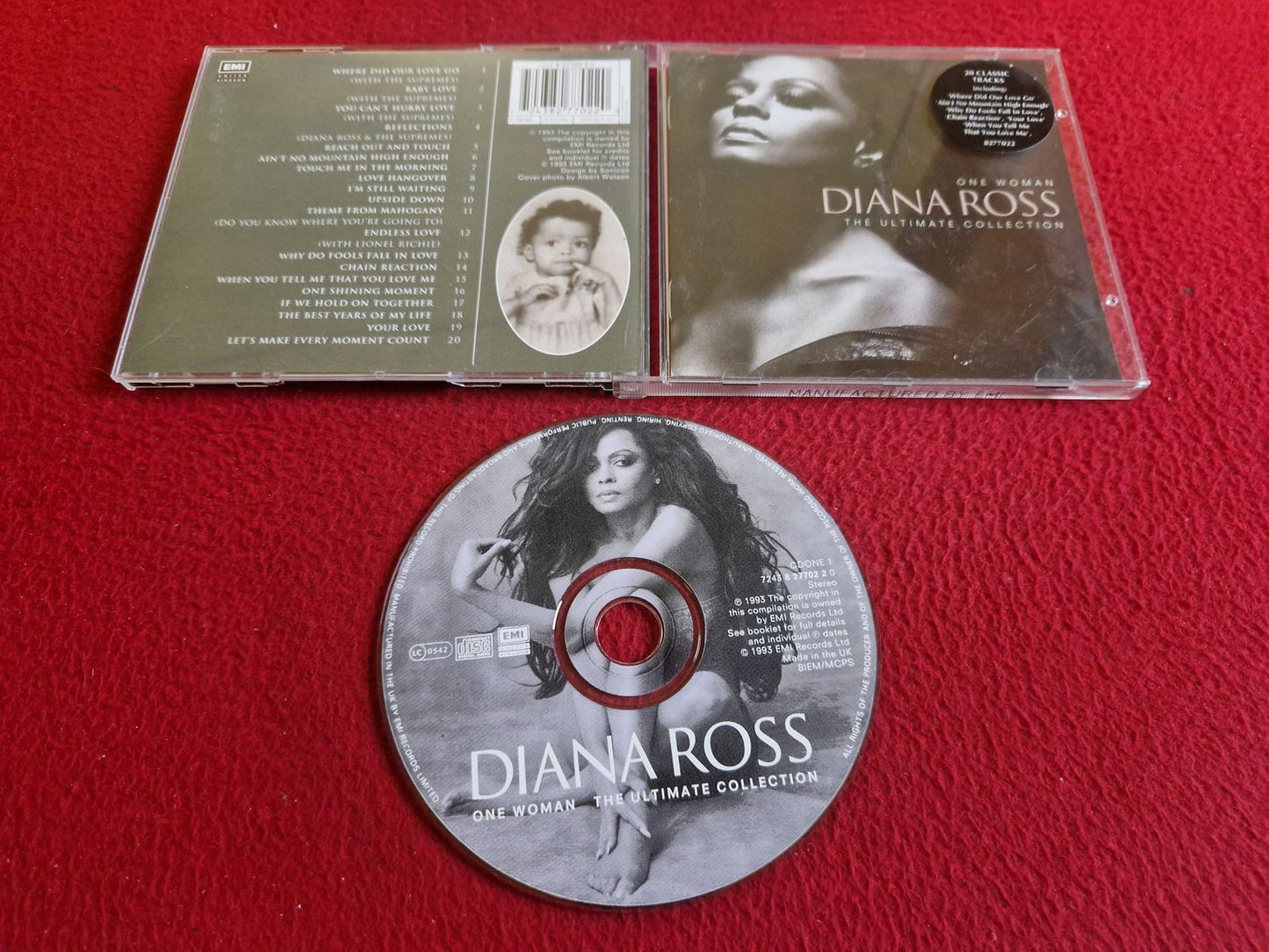 DIANA ROSS ONE WOMAN THE ULTIMATE COLLECTION CD