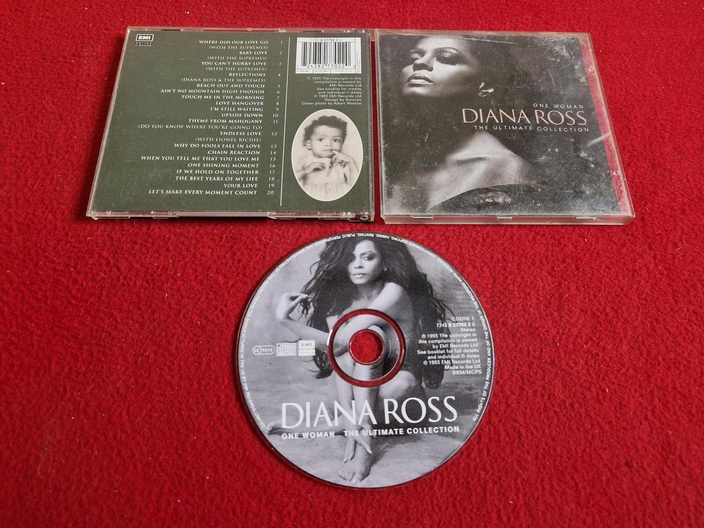 DIANA ROSS ONE WOMAN THE ULTIMATE COLLECTION till CD