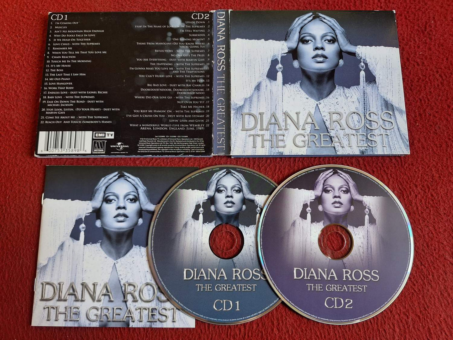 DIANA ROSS THE GREATEST CD