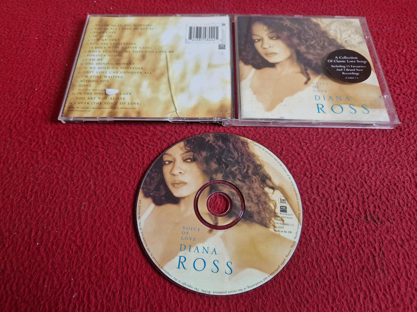 DIANA ROSS VOICE OF LOVE CD