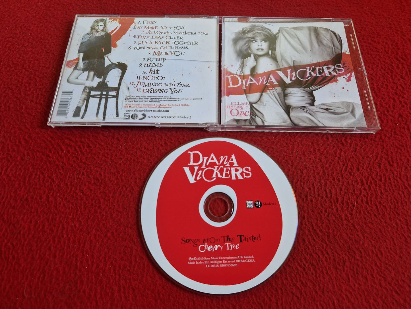 DIANA VICKERS SONGS FROM THE TAINTED CHERRY TREE CD