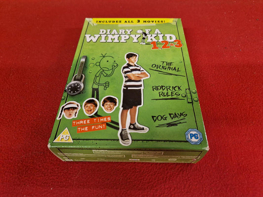 DIARY OF A WIMPY KID 1,2 & 3 BOX till DVD