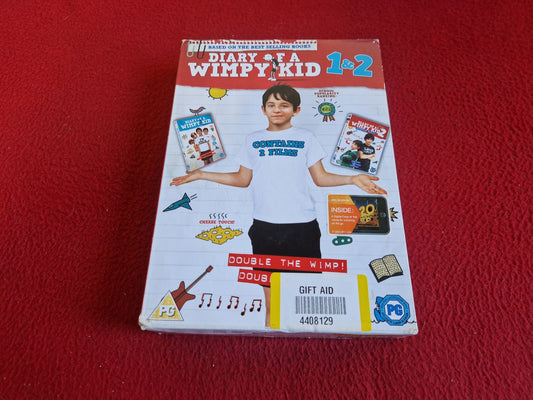 DIARY OF A WIMPY KID 1 & 2 BOX DVD