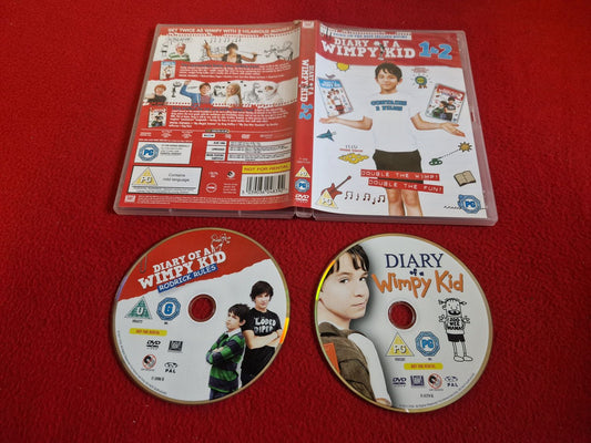 DIARY OF A WIMPY KID 1&2 DVD