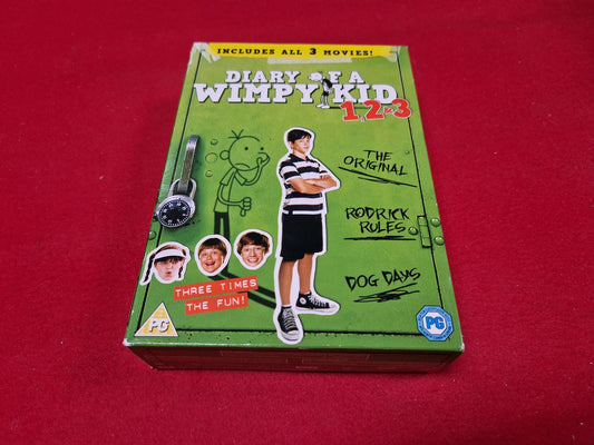 DIARY OF A WIMPY KID 1 - 3 BOX till DVD