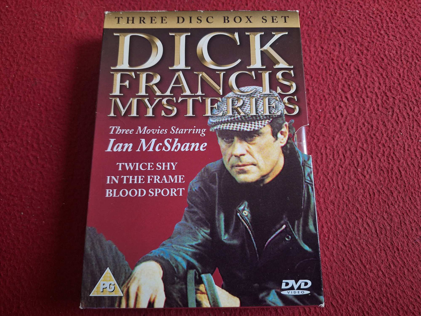 DICK FRANCIS MYSTERIES TWICE SHY / IN THE FRAME / BLOOD SPORT BOX DVD