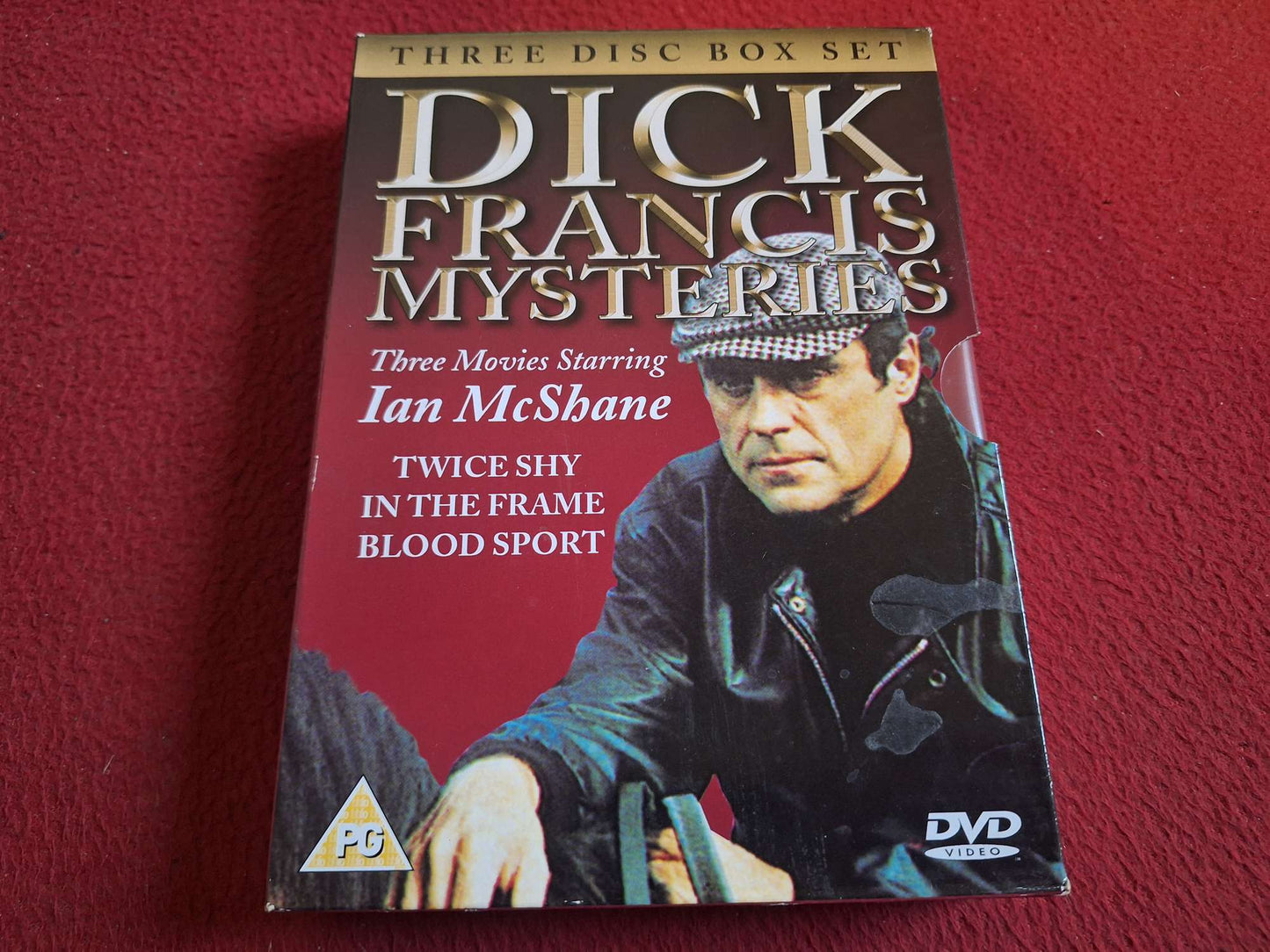 DICK FRANCIS MYSTERIES TWICE SHY / IN THE FRAME / BLOOD SPORT BOX DVD
