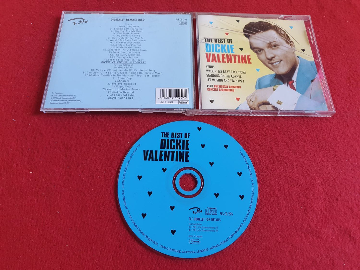 DICKIE VALENTINE THE BEST OF till CD