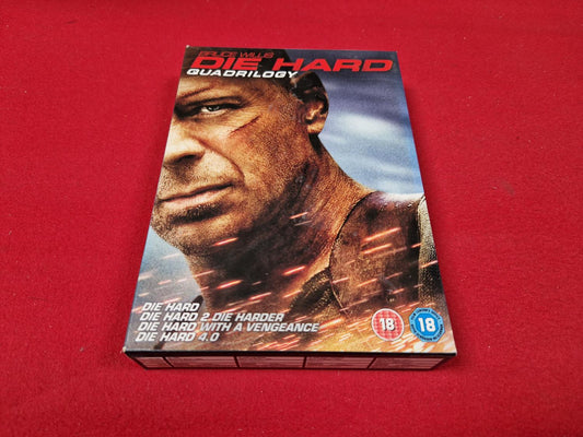 DIE HARD QUADRILOGY BOX till DVD