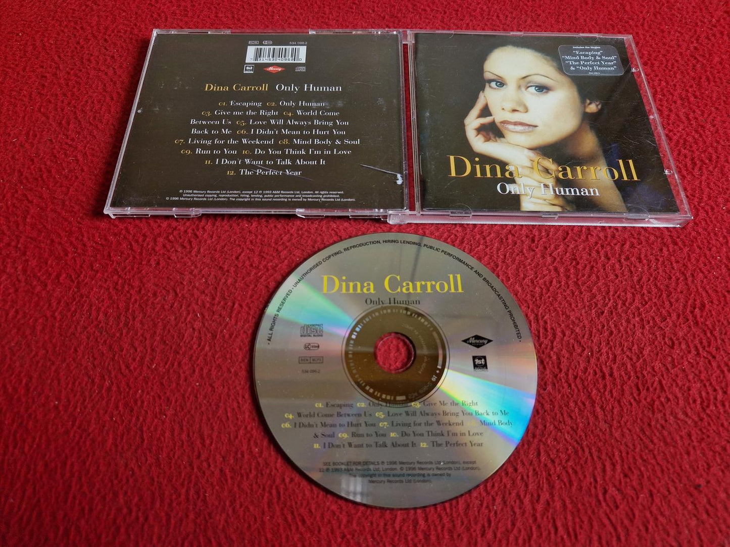 DINA CARROLL ONLY HUMAN CD