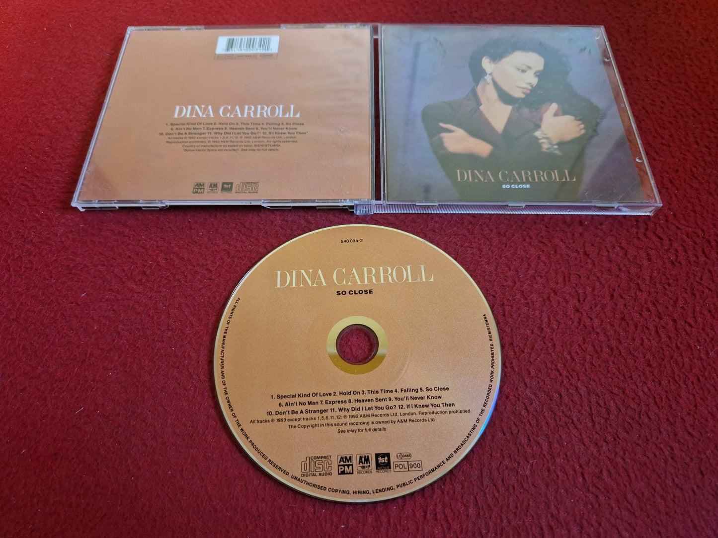 DINA CARROLL SO CLOSE CD