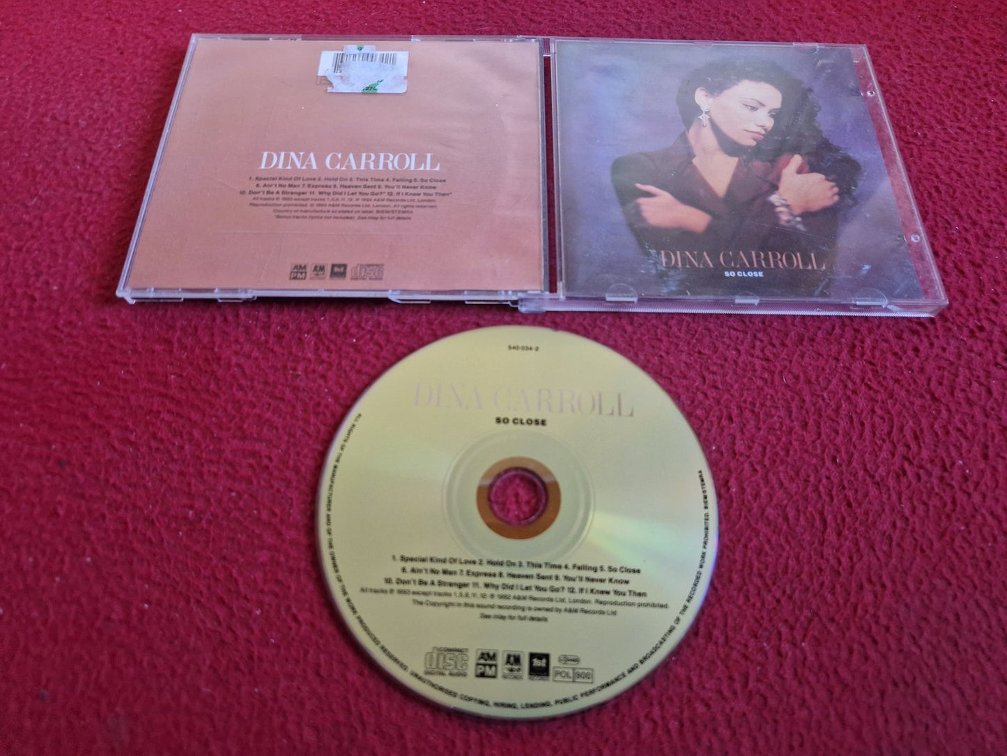 DINA CARROLL SO CLOSE CD