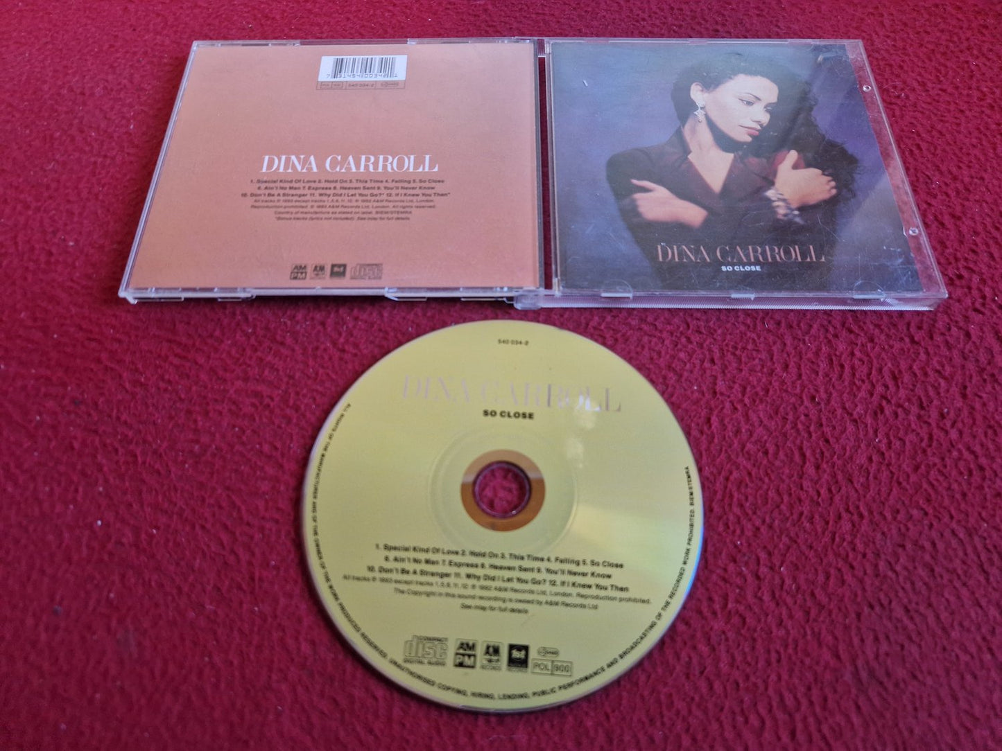 DINA CARROLL SO CLOSE CD