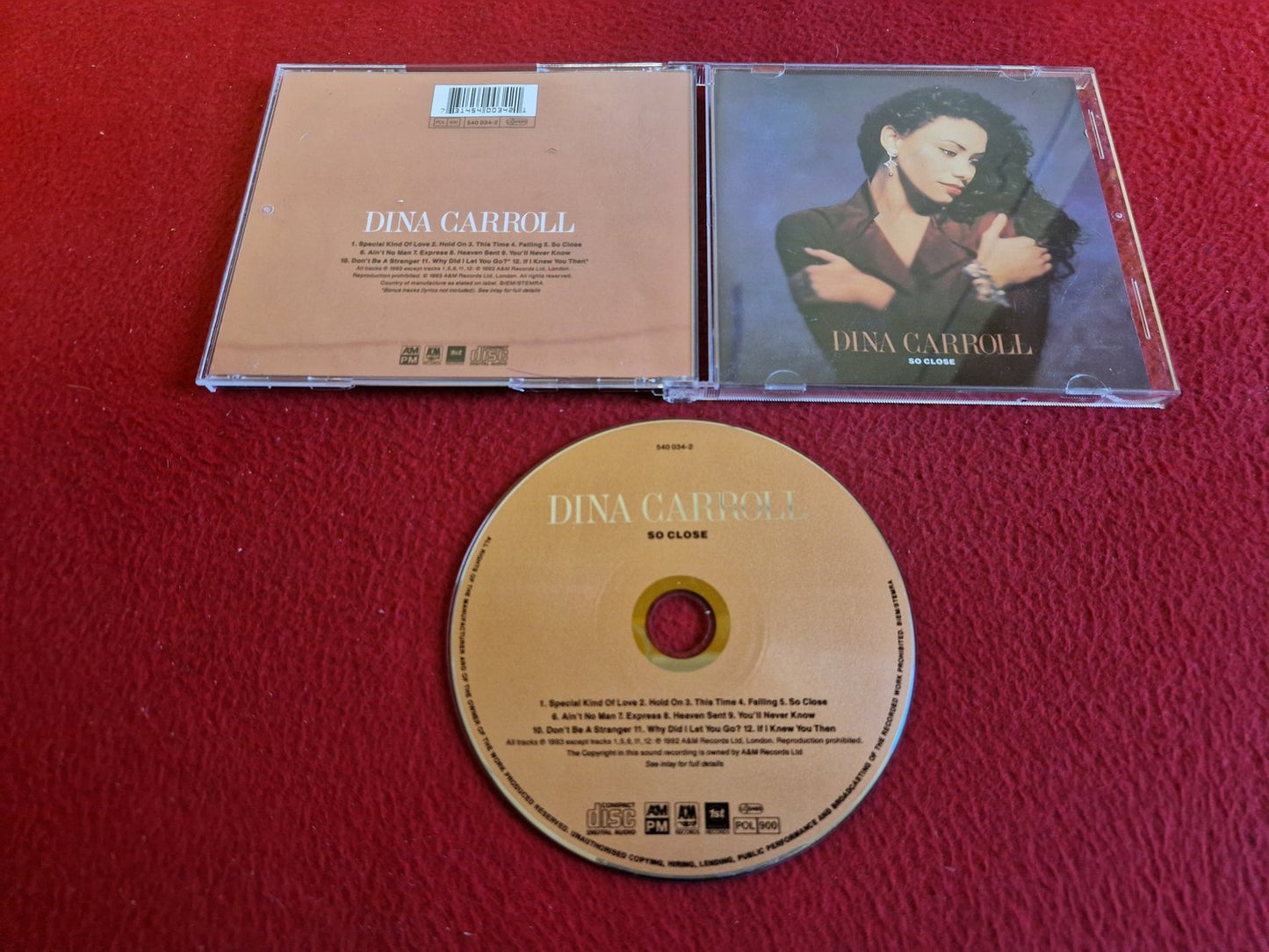 DINA CARROLL SO CLOSE CD