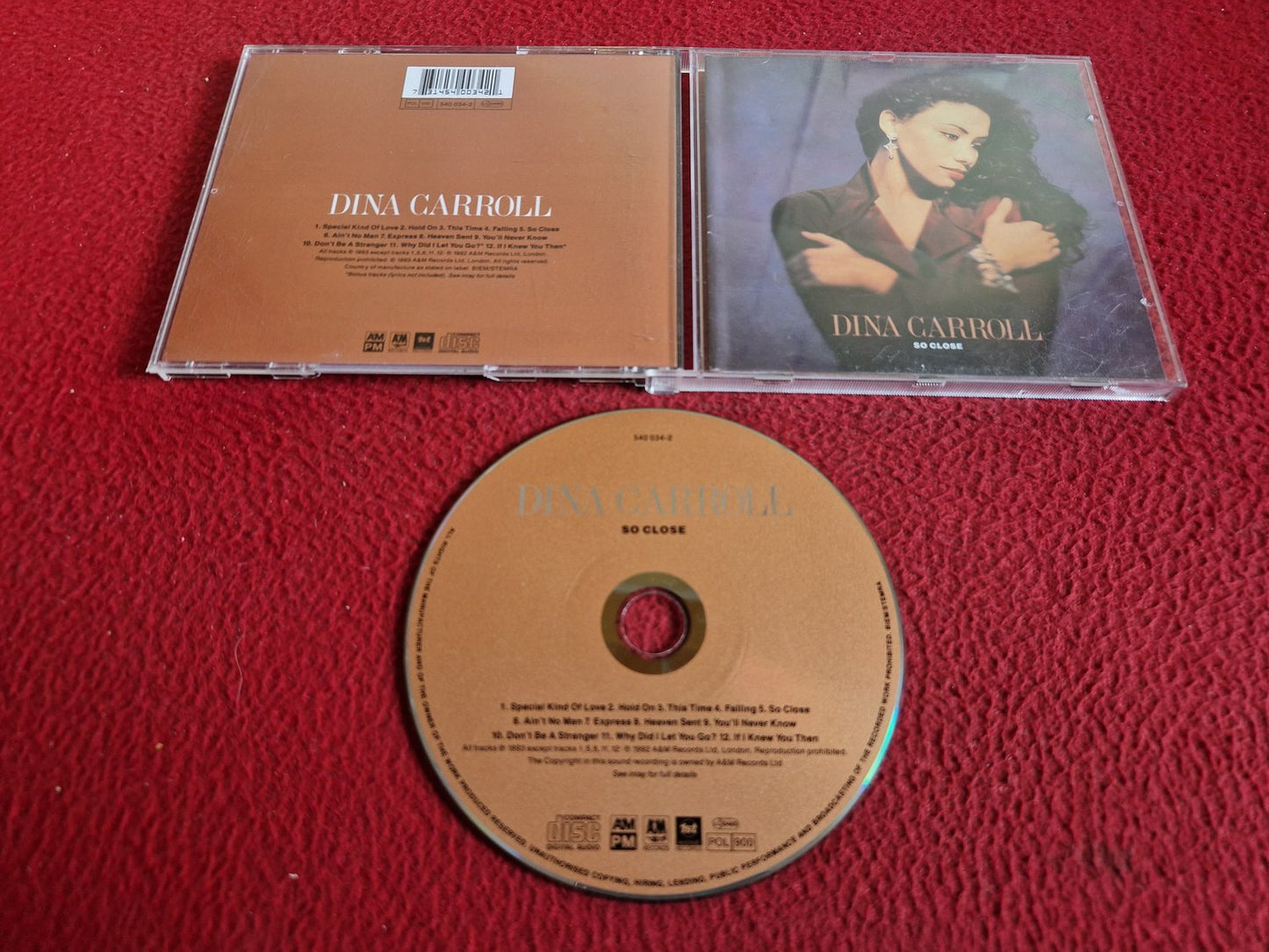 DINA CARROLL SO CLOSE CD