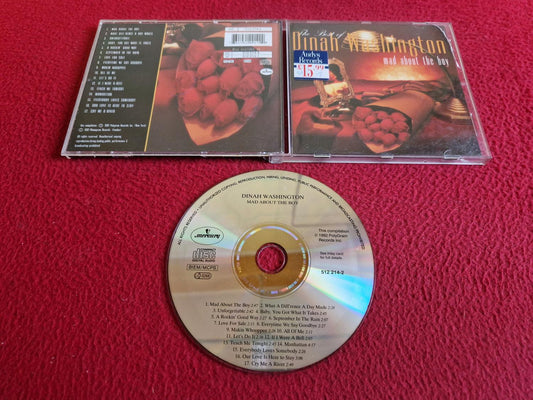 DINAH WASHINGTON MAD ABOUT THE BOY CD