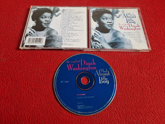 DINAH WASHINGTON MAD ABOUT THE BOY THE VERY BEST OF CD