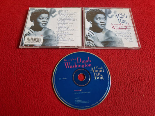 DINAH WASHINGTON MAD ABOUT THE BOY THE VERY BEST OF DINAH WASHINGTON CD