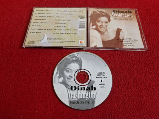 DINA WASHINGTON MAD ABOUT THE BOY CD