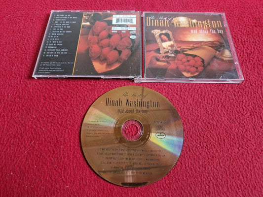 DINA WASHINGTON MAD ABOUT THE BOY THE BEST OF CD