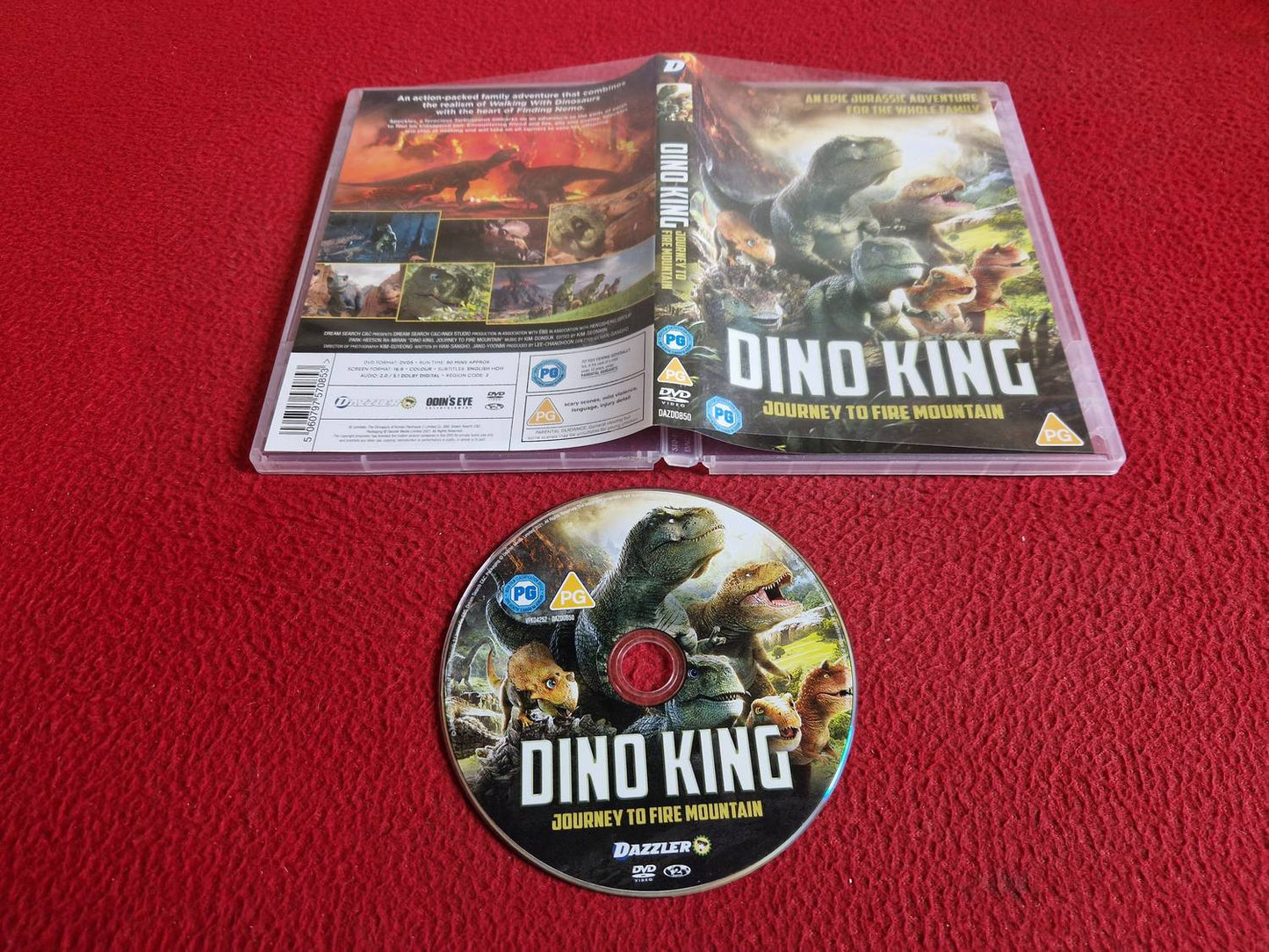 DINO KING JOURNEY TO FIRE MOUNTAIN DVD