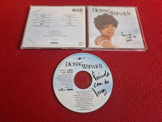 DIONNE WARWICK FRIENDS CAN BE LOVERS CD