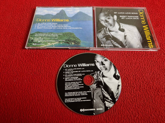 DIONNE WILLIAMS ST. LUCIA LOVE SONG SWEET PARADISE (ST. LUCIA NICE) CD